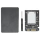 thumbnail image 1 of Caja SSD MSATA a SATA III 2,5 pulgadas, caja adaptadora de unidad de estado sólido Plug and Play de aleación de aluminio, 1 of 8