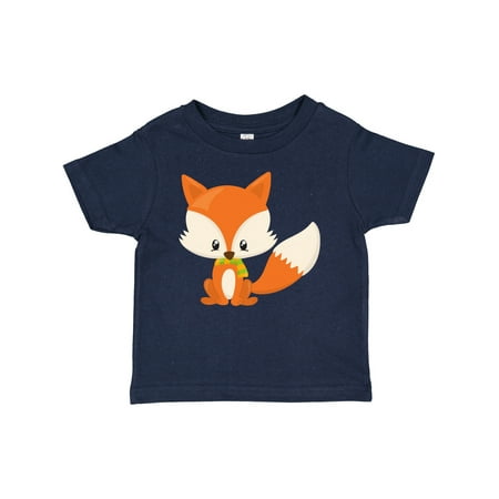 

Inktastic Cute Fox Little Fox Baby Fox Fox with Scarf Gift Baby Boy or Baby Girl T-Shirt