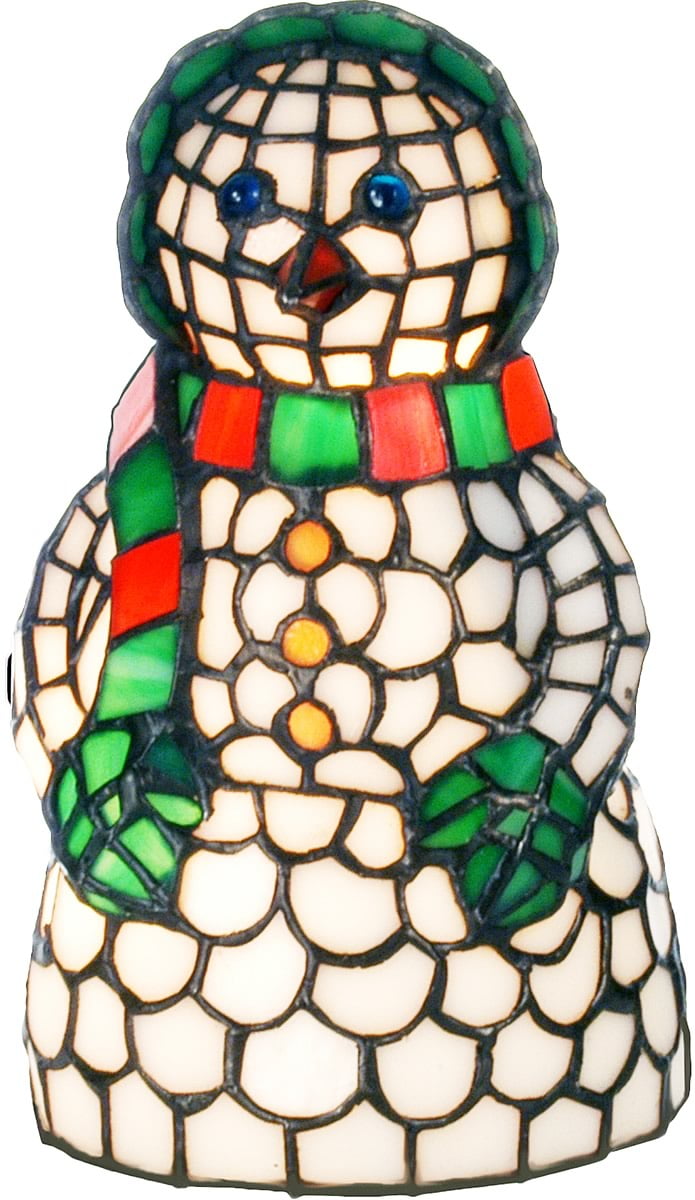 8.5"H Snow Woman Accent Lamp