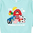thumbnail image 3 of Inktastic Three-i-e-i-o 3rd Birthday Toddler Sweatshirt, 3 of 4