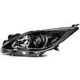 thumbnail image 4 of ECCPP Headlight Assembly Black Housing Clear Reflector Clear Lens For Mazda 3 2010 2011 2012 2013, 4 of 5