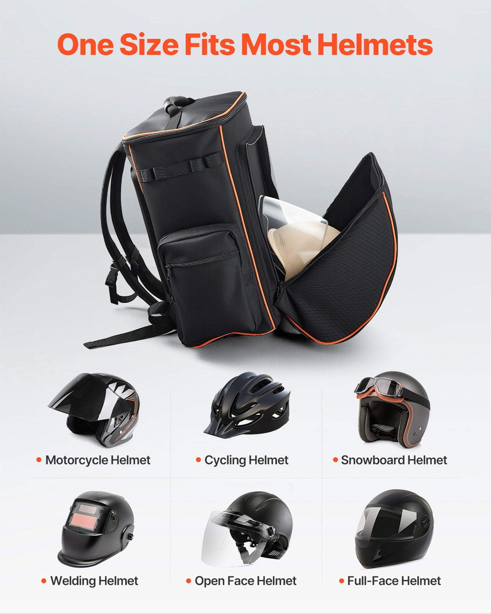 600D Welding Gear Backpack 35.6L - Large Storage for Welder Tools & Safety Helmet