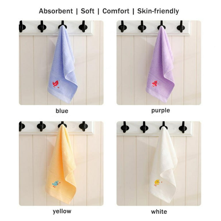 Factory Outlet Square Wipe Faces Towel Solid Color Children Towel Bamboo  Fiber Wiping Hands Towels With Hook Absorbent Face Wash Rag 25*25cm From  Aieland, $1.09