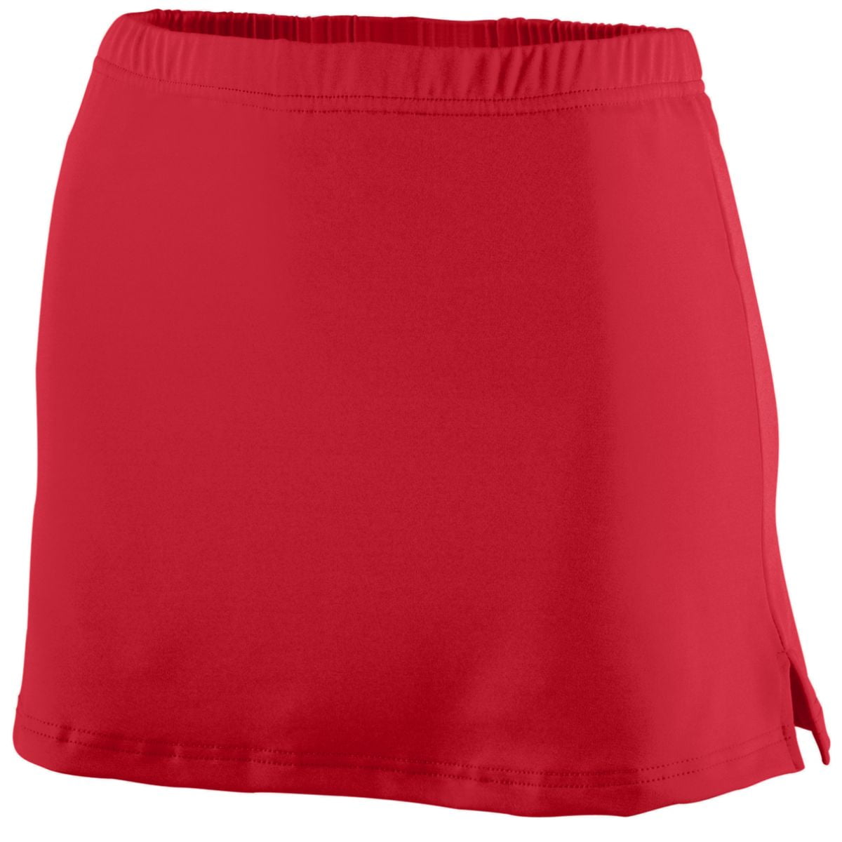 751 Ladies Poly/spandex Team Skort RED S