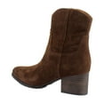 thumbnail image 3 of Vionic Bishop Women's Boots Dark Brown Waxy Suede Size 8.5 W, 3 of 8