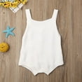 thumbnail image 5 of Newborn Baby Boy Girl Sleeveless Knitting Bodysuit Jumpsuit Warm Clothes, 5 of 5