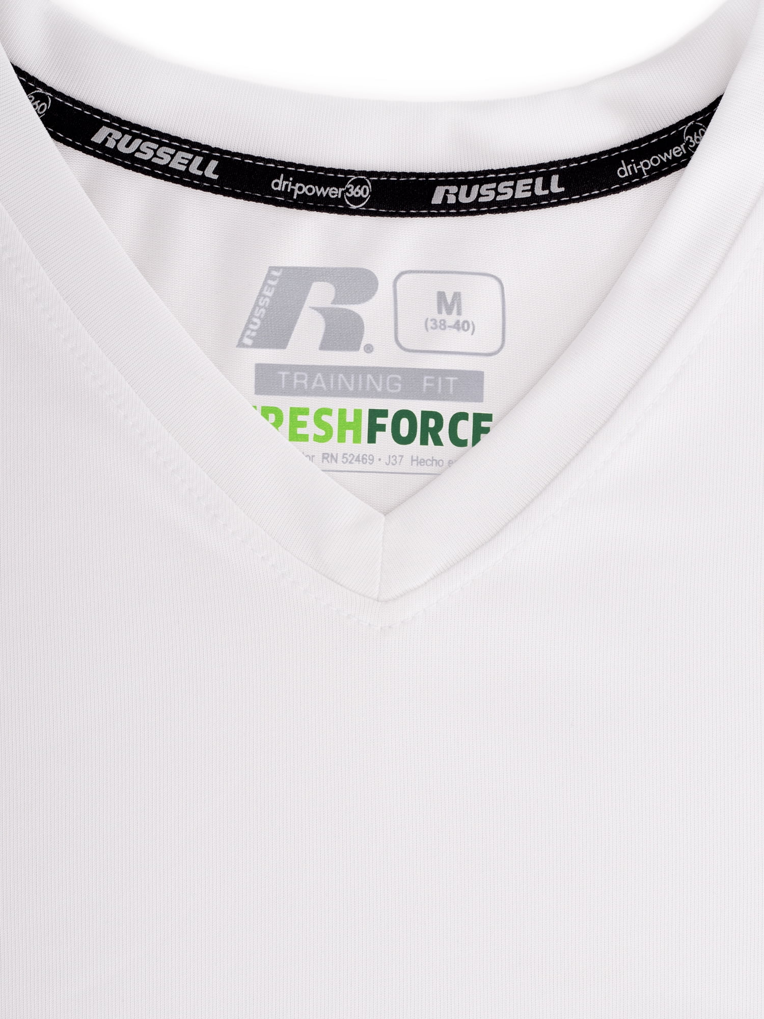 Russell Men s and Big Men s Active Fresh Force Recycled V Neck T