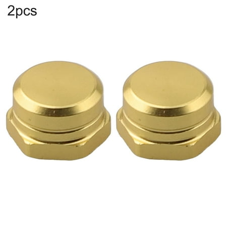 2pcs Fishing Reel Spindle Nut 7x4mm Aluminum Alloy Rocker Handle Screws For Snap M7 Waterdrop Wheel Lock Modified Accessories