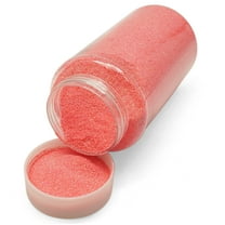 Lassos Boutique 1-Pound Extra Fine Decorative Bulk Glitter Powder Bottle Art Craft (Coral)