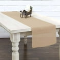 thumbnail image 2 of Seasons Crest 42552 13 x 72 in. Jute Burlap Natural Runner, 2 of 2
