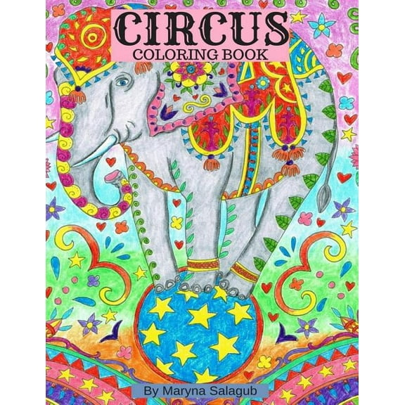 Circus coloring book, (Paperback)