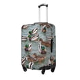 thumbnail image 2 of Haiem Mallard Ducks Swimming Luggage Cover Printed Suitcase Covers for Luggage Elastic Washable Suitcase Protector Fits 18-32 Inch Luggage-Medium, 2 of 8
