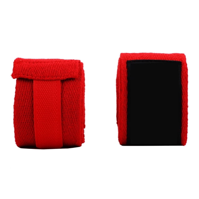 Adults 1 Pair Elastic Handwraps Hand Wrap for Boxing Kickboxing Muay Thai (Red)