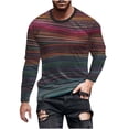 thumbnail image 2 of Blusas y camisas de manga larga con cuello redondo Nueva camiseta deportiva casual de manga larga para hombre Blusas y camisas de manga larga con cuello redondo Blusa para hombre, 2 of 5