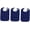 Dark Blue, variant on Adult Bibs for Eating - Adult Bibs for Women - Bib for Men & Seniors - Bib for Adults, Clothing Protector, 100% Cotton Terry Cloth, Large 18x30, Absorbent, Machine Washable