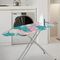 thumbnail image 2 of Renewold Tie Dye Ironing Board Cover Fabric Table Top Ironing Board Pad, Protective Scorch Mesh Cloth Ironing Board Sleeve and Pad with Hook and Loop Fastener Strap, 2 of 6