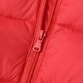 thumbnail image 4 of JUNWELL Toddler Boys Girls Hooded Down Jacket Winter Warm Fleece Coat Windproof Zipper Puffer Outerwear 2T-7T, 4 of 8