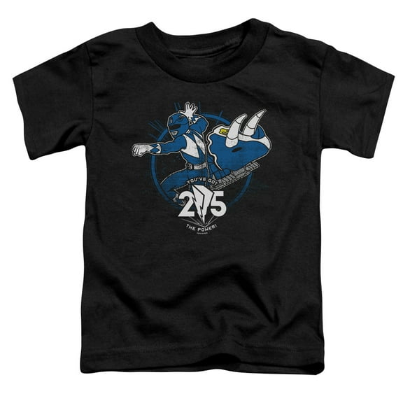 Power Rangers - Blue 25 - Toddler Short Sleeve Shirt - 2T