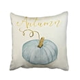 thumbnail image 5 of Vikakiooze Tarolo Set of 4 Decorative Throw Pillow Case Cover Autumn Pumpkins White, 5 of 7