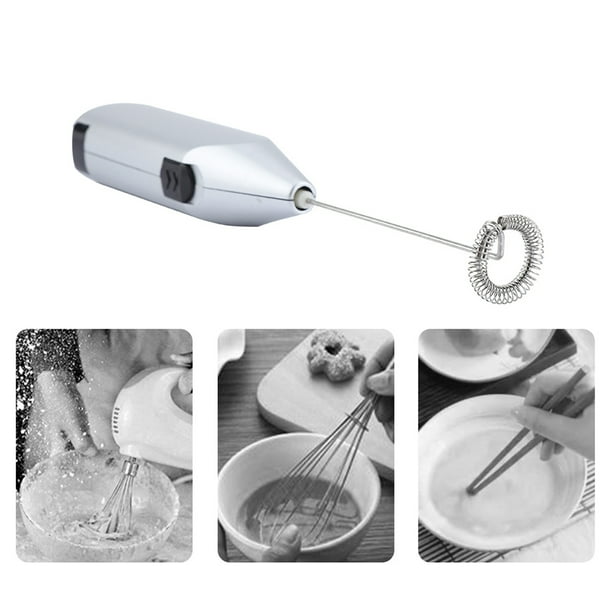 Batidor de Mano Eléctrico, Batidor de Leche de Huevo de Mano Eléctrico Domémico Han Batidor de Leche Batidor de Café de Mano K Breaker