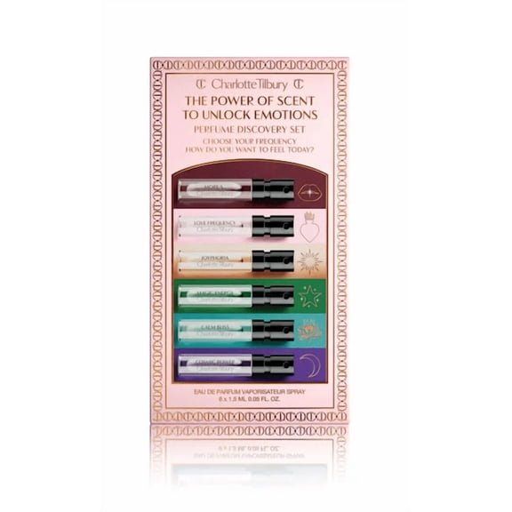 Charlotte Tilbury The Power of Scents to Unlock Emotions - Perfume Discovery Set (1.5ml x 6)