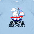 thumbnail image 4 of Inktastic Grandpa First Mate Grandchild Sailing Boys or Girls Baby T-Shirt, 4 of 5