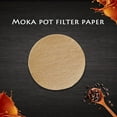 thumbnail image 1 of 100Pcs  Home Office Cafe Coffee Filter Paper Moka Pot Espresso Tea Strainer, 1 of 10