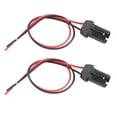 thumbnail image 2 of T10 W5W Auto Light Bulb Socket Lamp Holder Connector Extension x 2,2 x Car Light Socket,Black, Red, 2 of 8