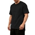 thumbnail image 3 of RongHuan Mens Big and Tall Tshirts Casual Athletic Shirt Oversize Tshirt Short Sleeve Versatile T-Shirt, 3 of 8