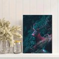 thumbnail image 2 of Majestic Stag Forest Canvas Print, Suitable for Living Room, Bedroom, Office, Dining Room, Hallway Decor, 2 of 8