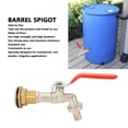 thumbnail image 3 of Barrel Spigot, 1/2in Firm Connection Standard Design Hose Bibb  For Buckets, 3 of 8