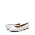 thumbnail image 4 of Flats de Punta Ancha para Mujer DREAM PAIRS Blancos, 4 of 7
