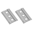 thumbnail image 1 of Accesorios De Maquinilla De Afeitar De 2 Caras, Fáciles De Cambiar Accesorios De Maquinilla De Afeitar Manuales Simples Y Sin Rayones Diseño De Peine Cerrado Para Cuchillas De, 1 of 7