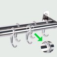 thumbnail image 4 of Becaristey Rust-Resistant Stainless Steel Kitchen Rack Convenient And Practical Kitchen Racks, 4 of 6