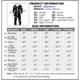 thumbnail image 3 of SkylineWears Men's Unisex Jumpsuit One Piece Non Footed Pajama Playsuit Red Small, 3 of 3