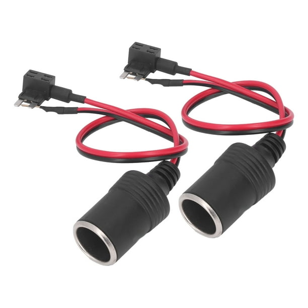 Briquet Prise Femelle, Chargeur d'Allume-Cigare DC 12-24V Haute Rsistance   la Temprature Longueur 30cm 8A 2 Pcs Universel pour Voiture pour Bateau  - Walmart.ca
