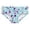 Light Blue, variant on Krdevn Girls Pink Heart Print Swim Briefs Kids Bikini Bottoms Color:Purple2,Size:3-4 Years