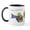 White/Black Inside, variant on CafePress - Zebrafish Art Mug - 11 oz Ceramic Mug - Novelty Coffee Tea Cup