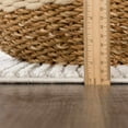 thumbnail image 3 of Hauteloom Albena Contemporary Mosaic Area Rug - Geometric Checkered Square Tiles Carpet for Living Room, Bedroom - Light Silver, Ash, Sterling Gray - 5'3" x 7' (5x7 Area Rug), 3 of 15