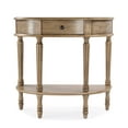 thumbnail image 3 of Butler Specialty Company Mozart Wood Demilune Console Table - Antique Beige, 3 of 9