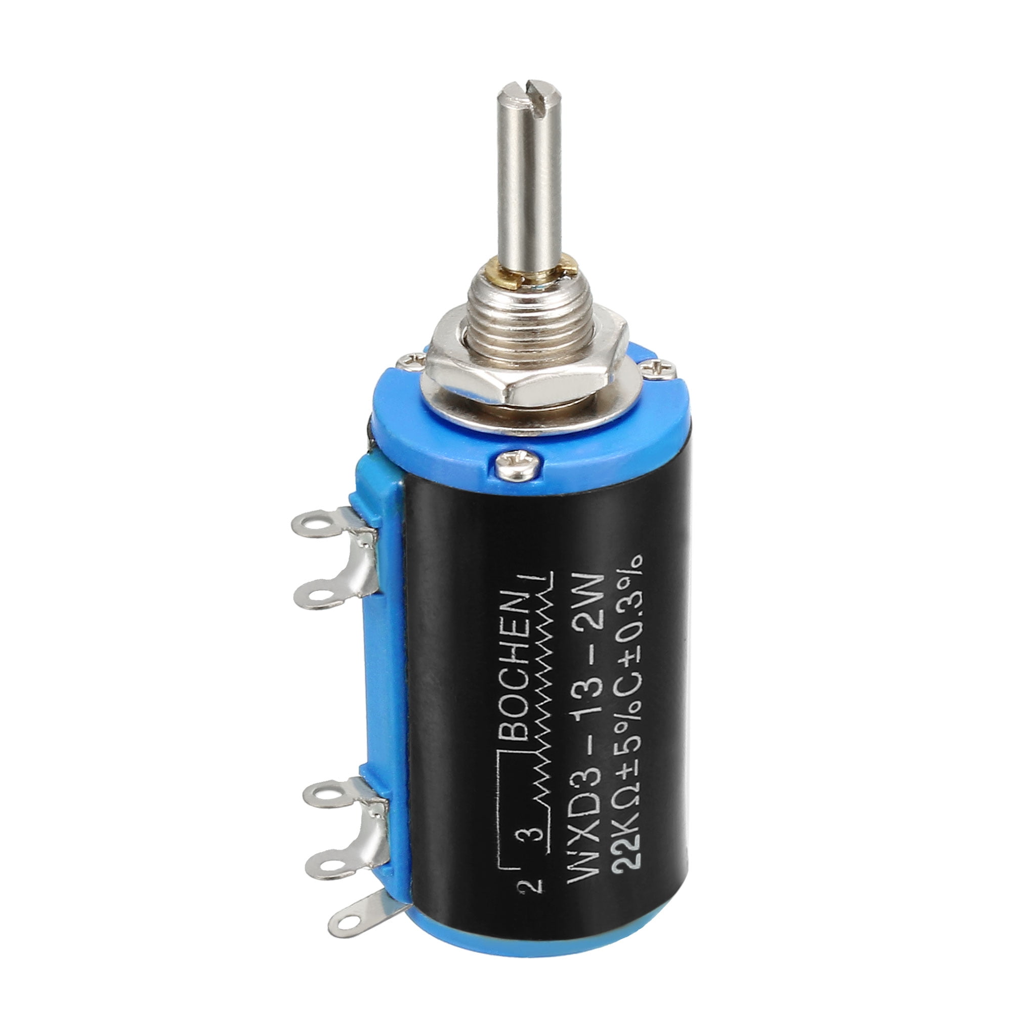 22K Adjustable Resistors Wire Wound Multi Turn Precision Potentiometer ...