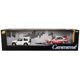 thumbnail image 1 of Mitsubishi Pajero Evolution White con remolque y Mitsubishi Lancer Evolution II # 1 \ RalliArt \ 1/43 Diecast Model Cars de Cararama "" " Cararama 48130M, 1 of 1
