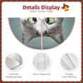 thumbnail image 3 of Sikiie Funny Cat Nativity Christmas Tree Skirt, Jesus Christian Winter Holiday Tree Mat Decoration(30-48IN)30", 3 of 6