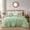 Sage, variant on Nanshing Home Twin Comforter Set, Sage Soft Prewashed Solid All Seasons Bedding, Luxury Fluffy 2 Pieces Bed Set, 1 Lightweight Comforter (68"x88") and 1 Pillow Sham (26"x20")