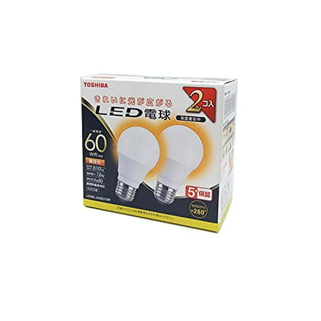 

Toshiba LED bulb 60W equivalent Omnidirectional bulb color E26 base 2P Sealing fixture compatible LDA8L-G / 60V1RP