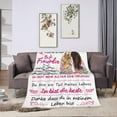 thumbnail image 2 of LHSHID Birthday Gift for My Best Friend Sisters Blanket Flannel Soft and Comfortable Anti static Bed Sofa Blanket 50x60in, 2 of 5