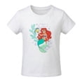 thumbnail image 1 of Playera Princesas para niña, Manga Corta, Blanco, Talla 4, 1 of 4