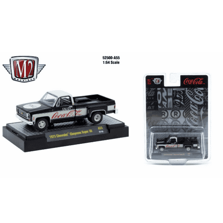 M2 Machines Coca-Cola Release A55 1973 Chevrolet Cheyenne Super 30