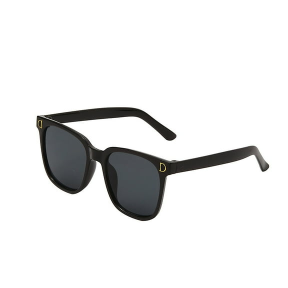 (D Word Black) Cat Eye Sunglasses: Trendy Men's and Women's Style