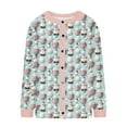 thumbnail image 5 of LOVZFMLL Cardigan pour Femmes Décontracté de Noël Imprimé Cardigan Tricoté Veste à Boutons Manteau, 5 of 5